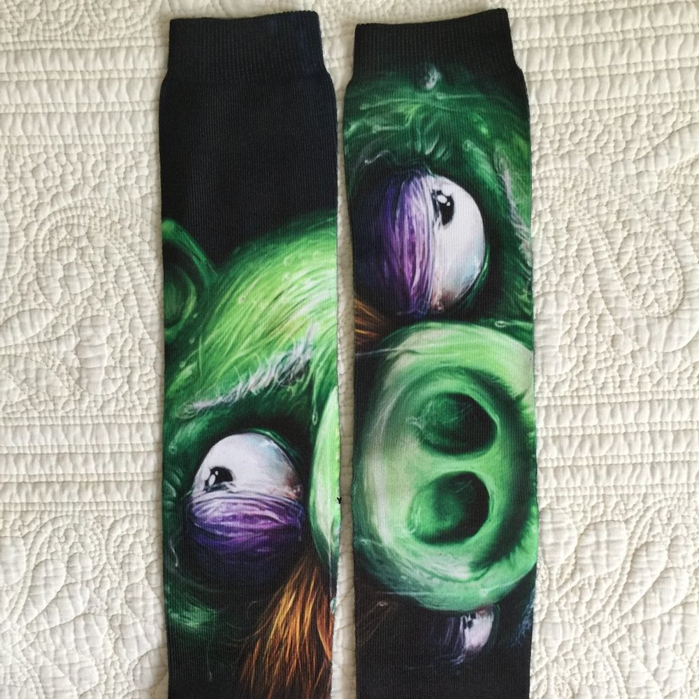MONSTER sublimated trouser socks